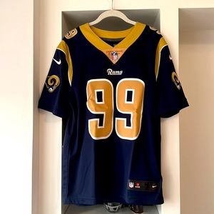 Aaron Donald Alternative Navy Home Game Jersey, Vintage, Los Angeles Rams